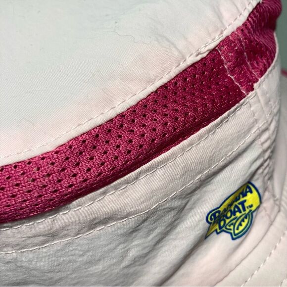 BANANA BOAT Pink Safari Bucket Sun Hat Girls Size 4 to 6X - Picture 6 of 10